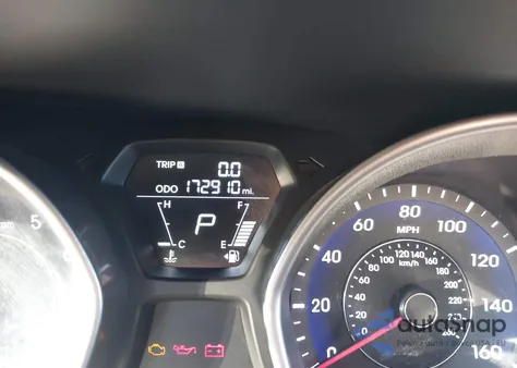 2013 Hyundai Elantra Gls/Limited from USA, damaged, VIN 5NPDH4AE0DH177166